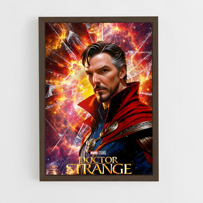 dr-strange-1 cadre Bois foncé