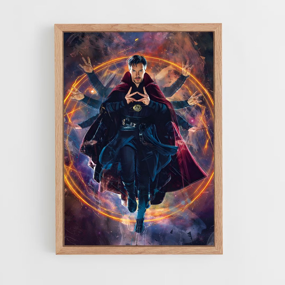 dr-strange-9 cadre Bois clair
