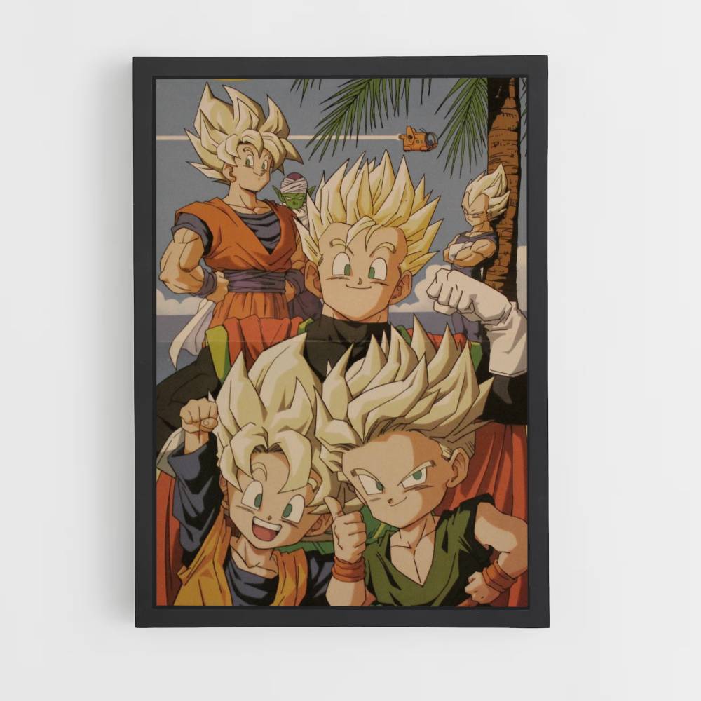 Poster Super Saiyan: editie 1993