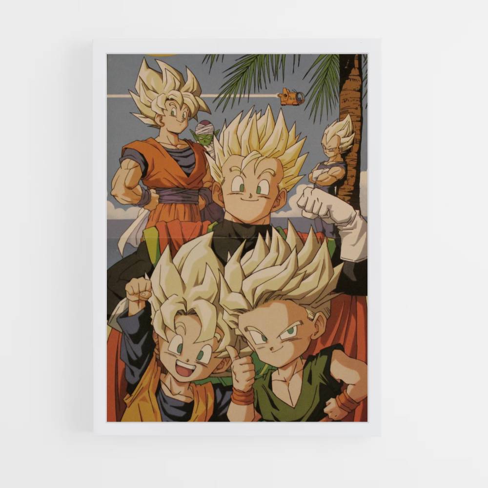 Poster Super Saiyan: editie 1993