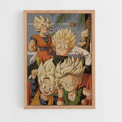 Poster Super Saiyan: editie 1993