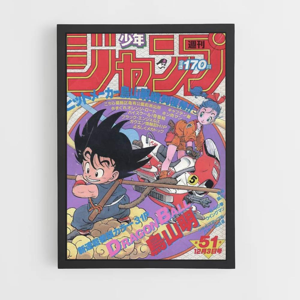 Poster Goku klein