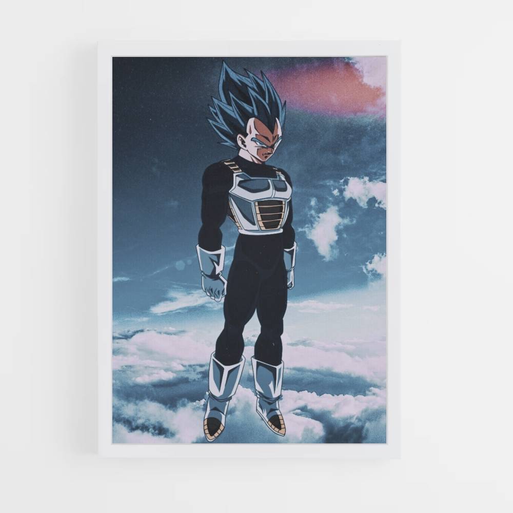 Affiche Vegeta SSJG