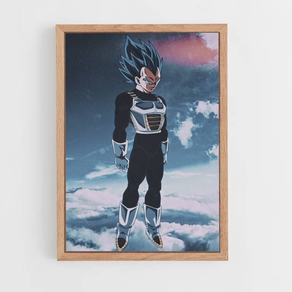 Affiche Vegeta SSJG