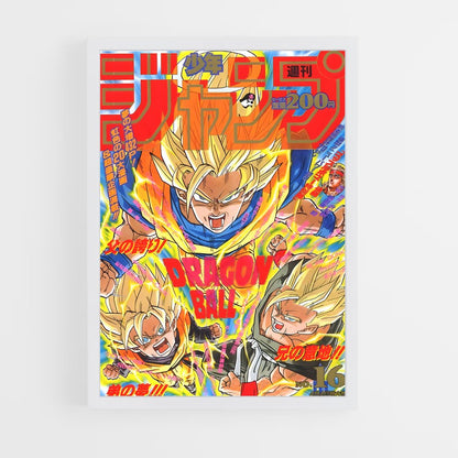 dragon-ball-2 cadre Blanc