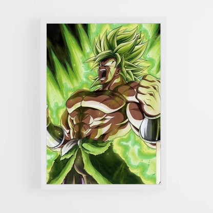 Poster Broly woede