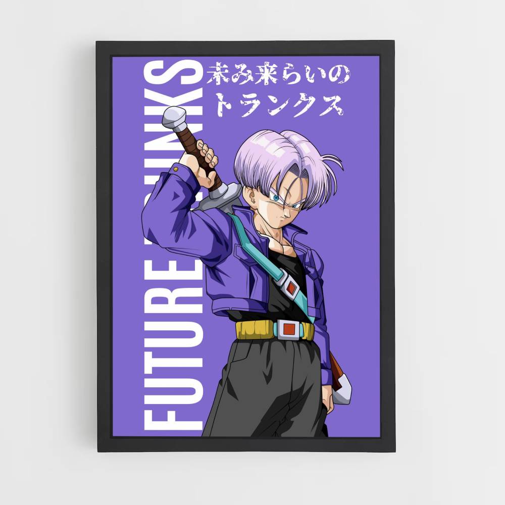 Poster Trunks Paars