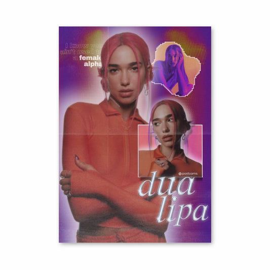 Poster Dua Lipa Female Alpha