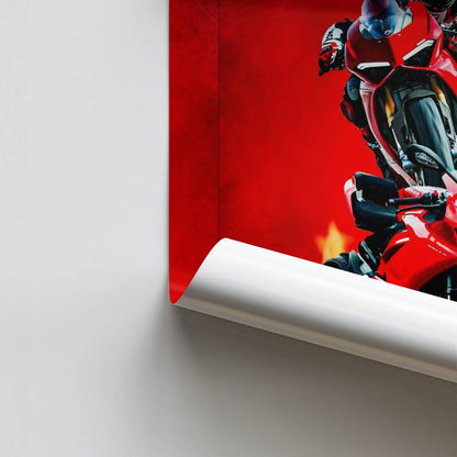 Affiche Ducati Panigale V4