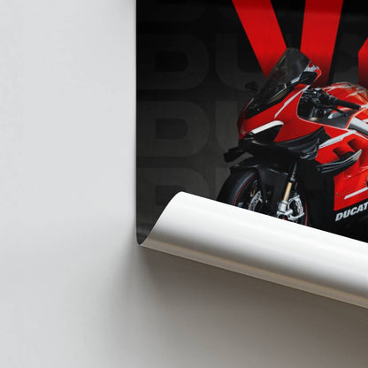 Affiche Ducati V4