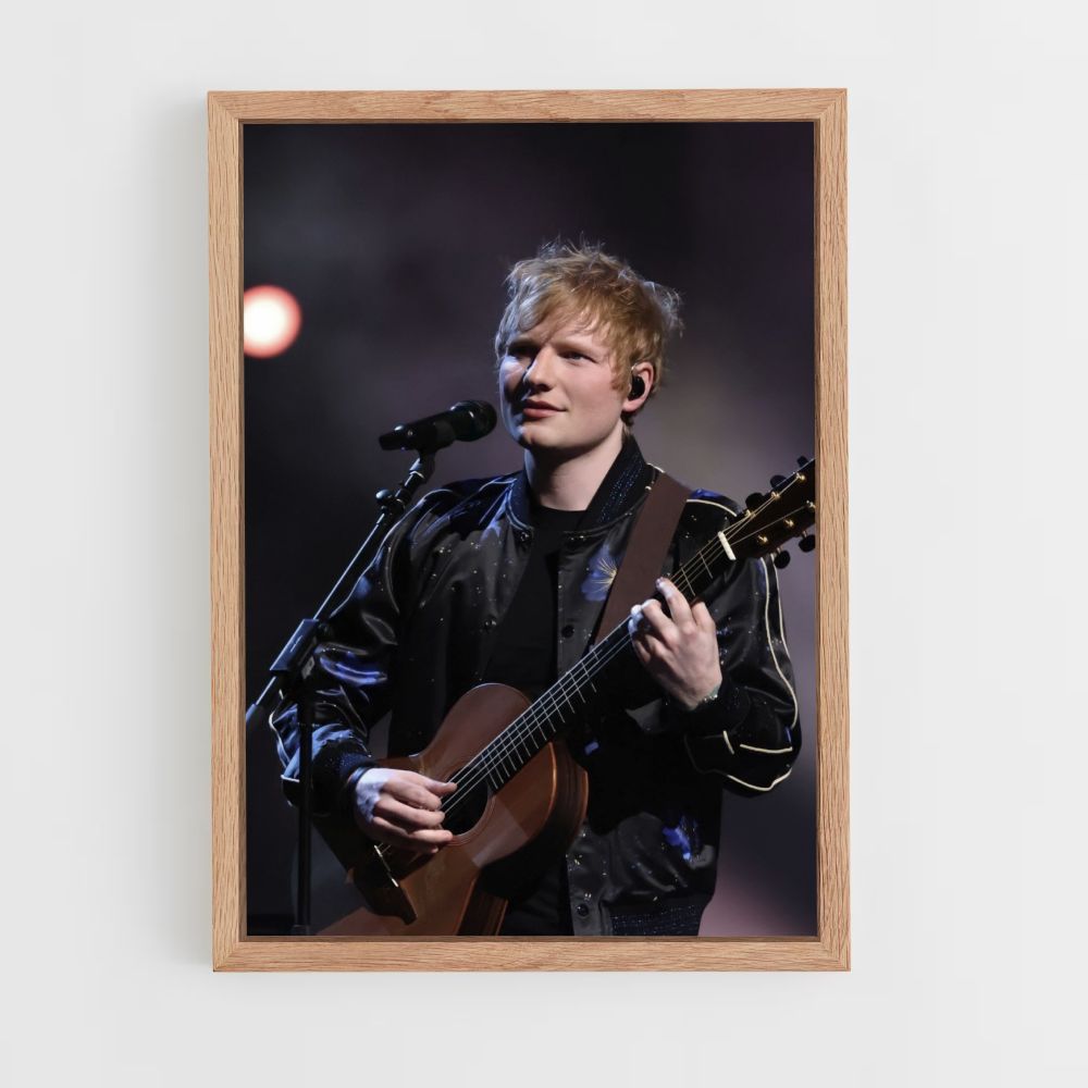 Poster Ed Sheeran-concert