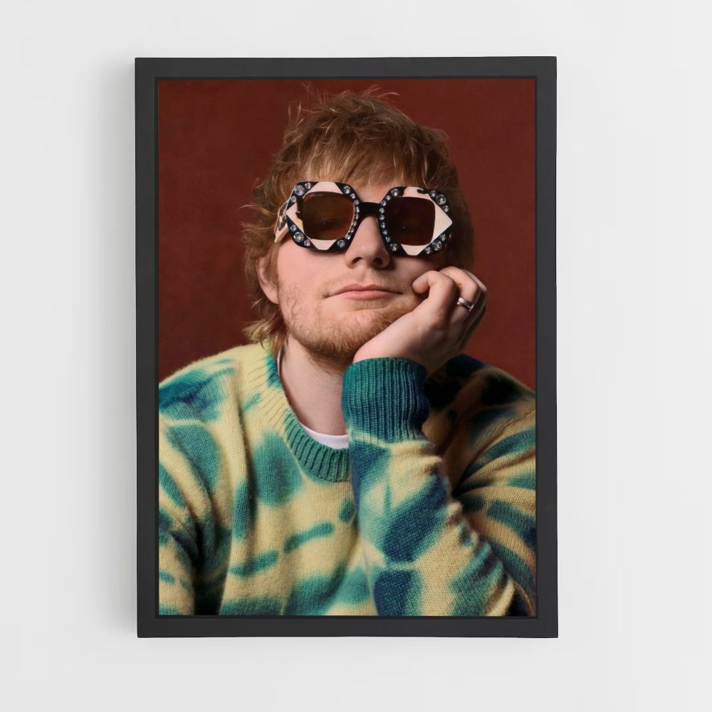 Poster Ed Sheeran-bril