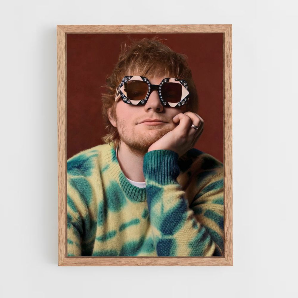 Poster Ed Sheeran-bril