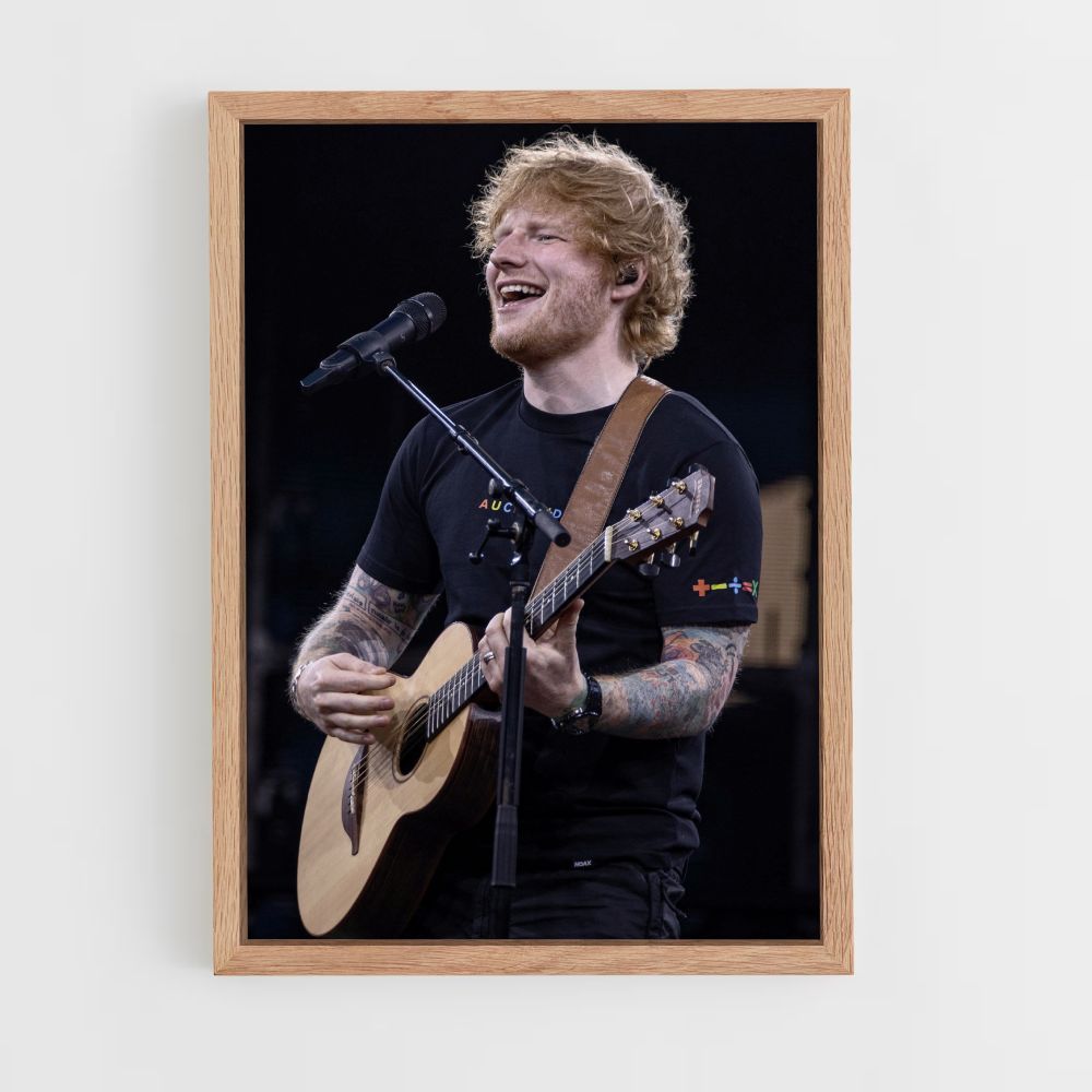 Poster Ed Sheeran Muziek