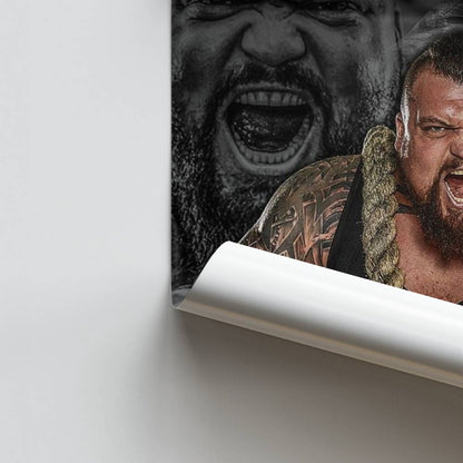 Poster Eddie Hall touw