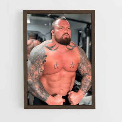 eddie-hall-6 cadre Bois foncé