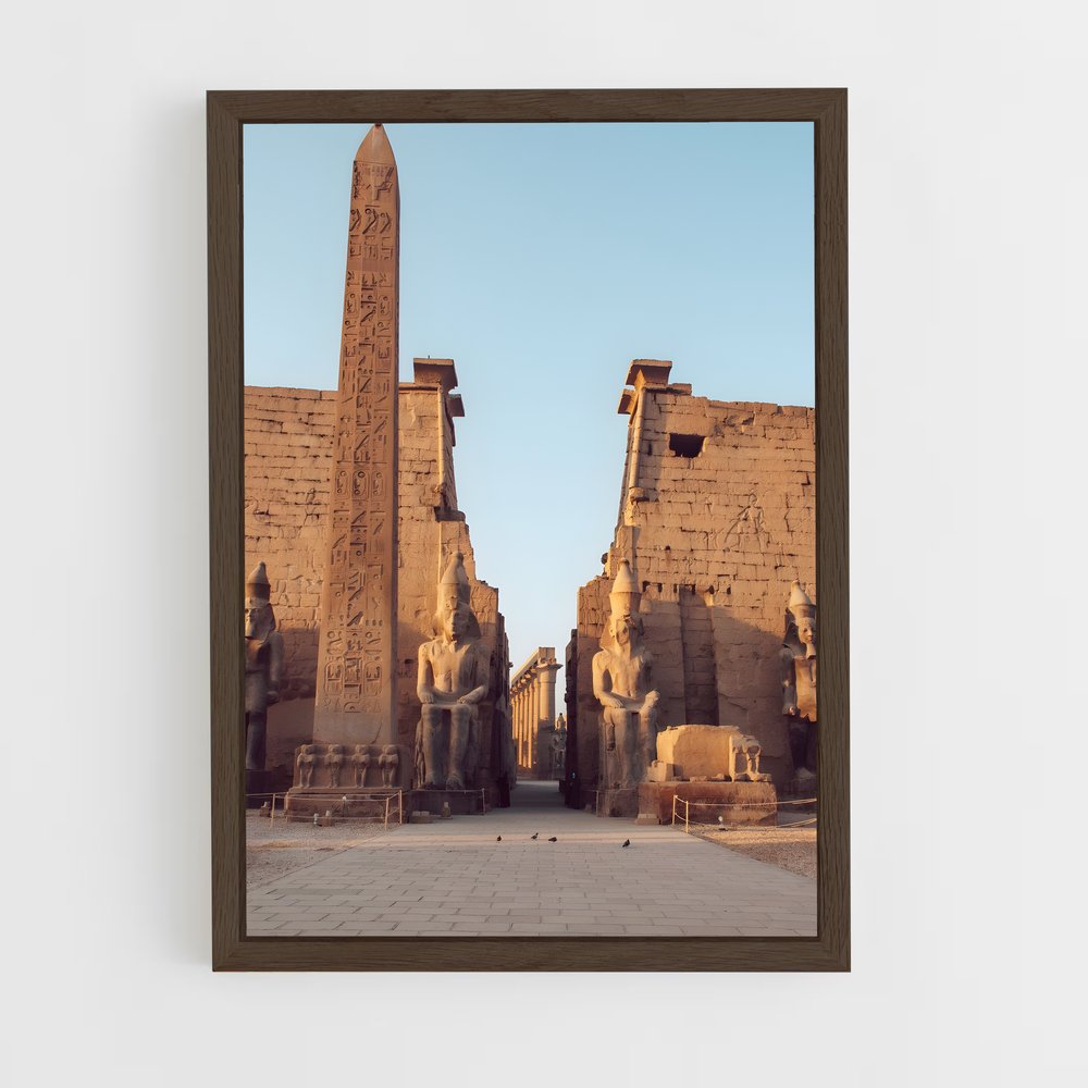 egypte-antique-5 cadre Bois foncé