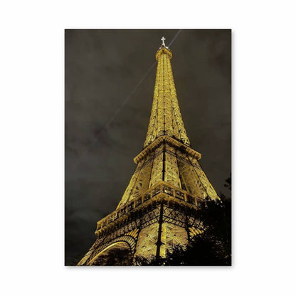 Poster Tour Eiffel Lumières