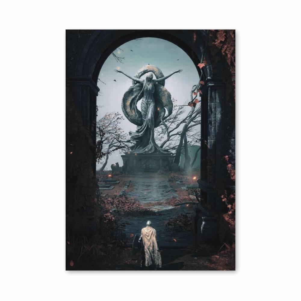 Poster Elden Ring Statue