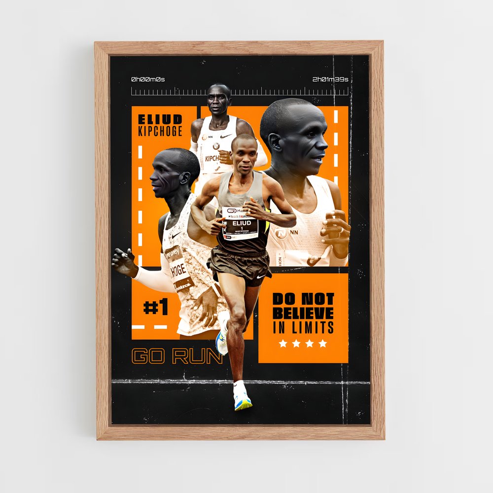 eliud-kipchoge-1 cadre Bois clair