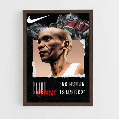 eliud-kipchoge-2 cadre Bois foncé