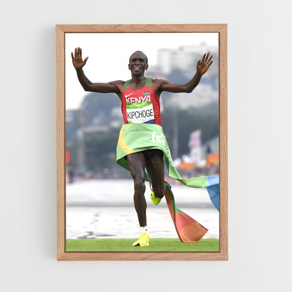 eliud-kipchoge-3 cadre Bois clair