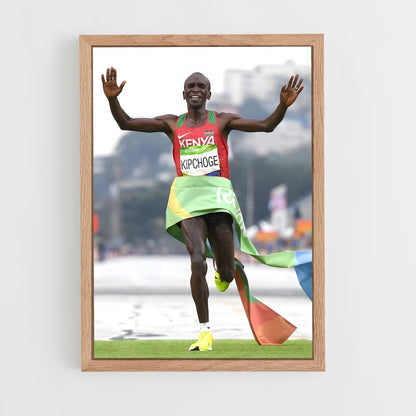 eliud-kipchoge-3 cadre Bois clair
