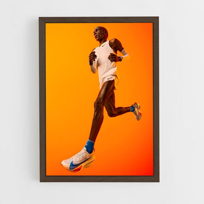 eliud-kipchoge-5 cadre Bois foncé