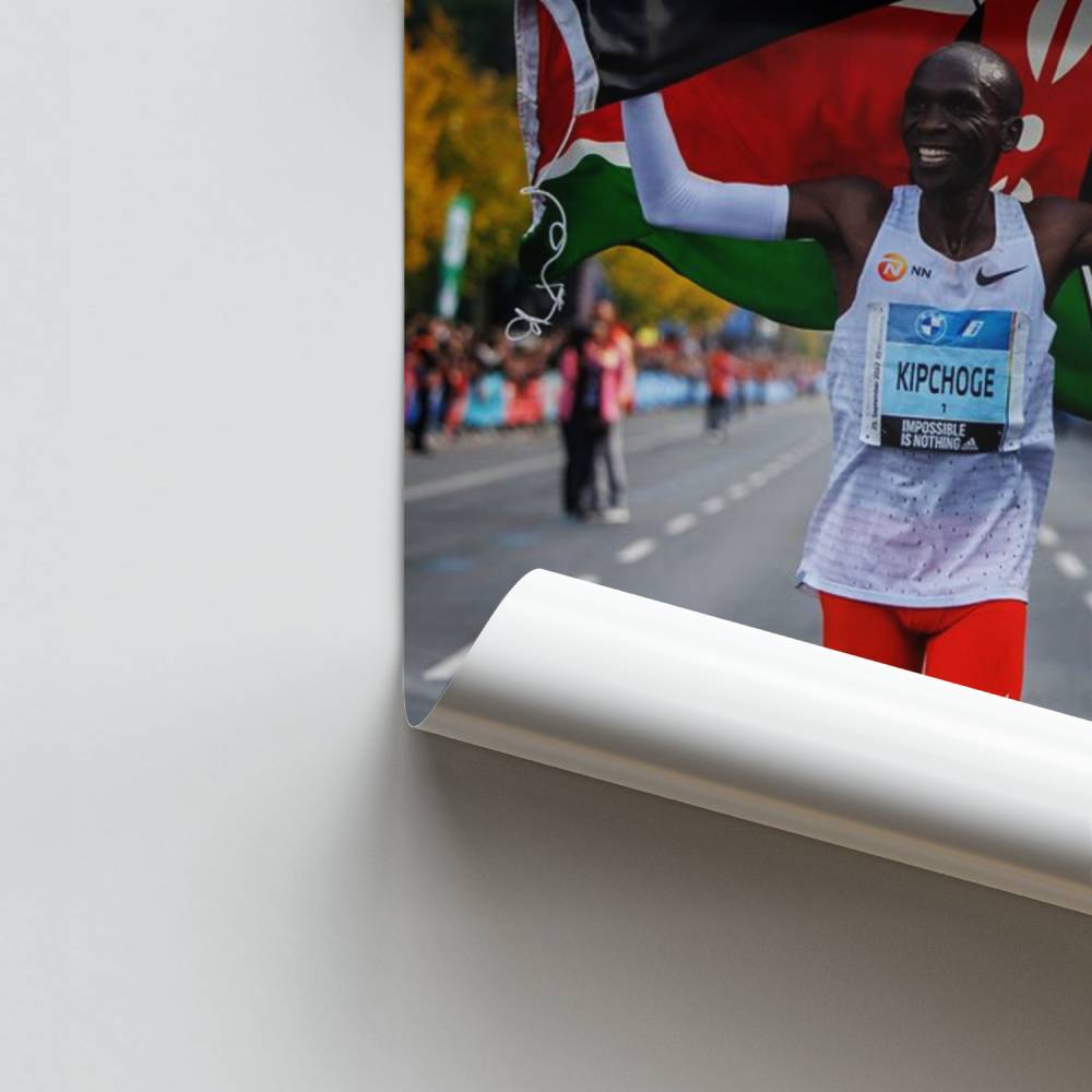 Affiche Eliud Kipchoge Kenia