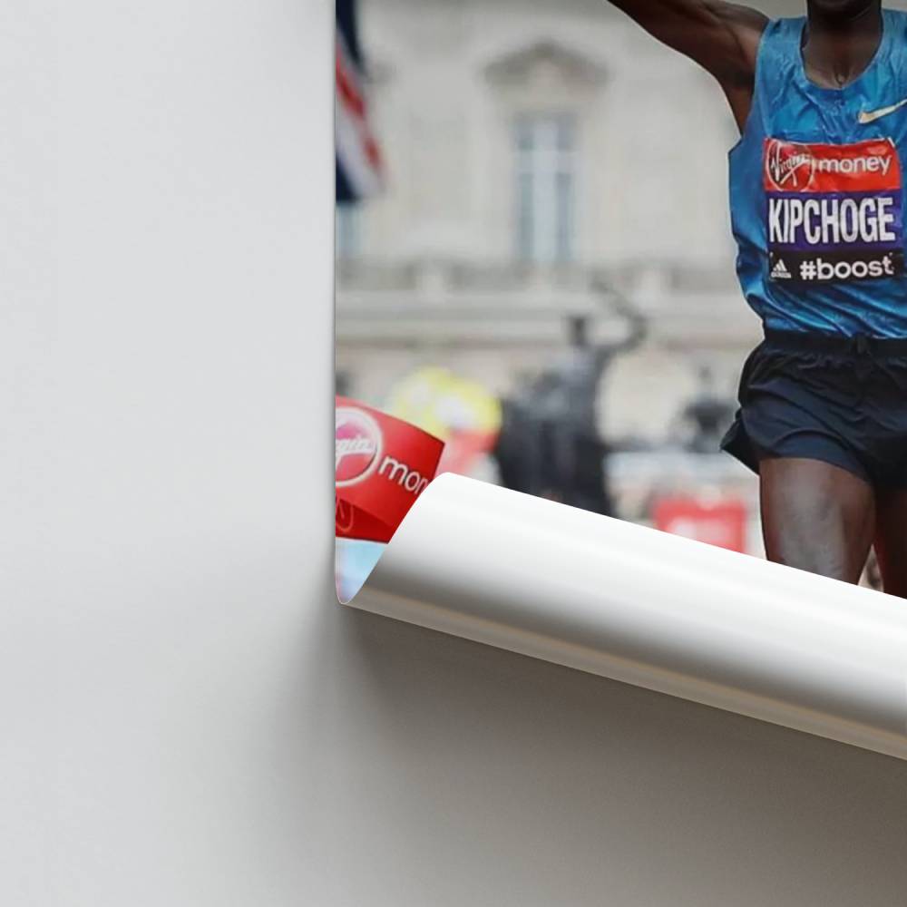 Affiche Eliud Kipchoge-marathon