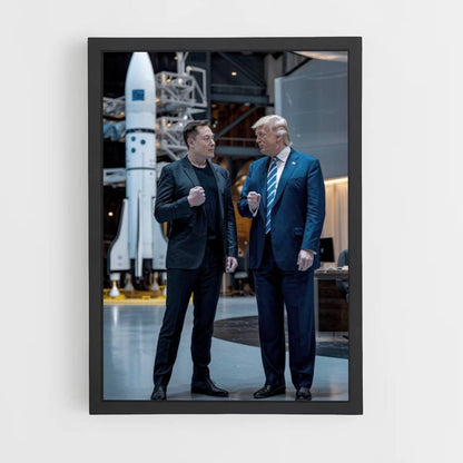 Affiche Trump Elon Musk