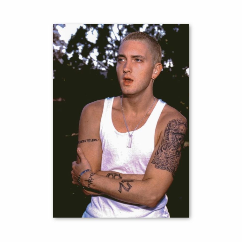 Jonge Eminem-poster