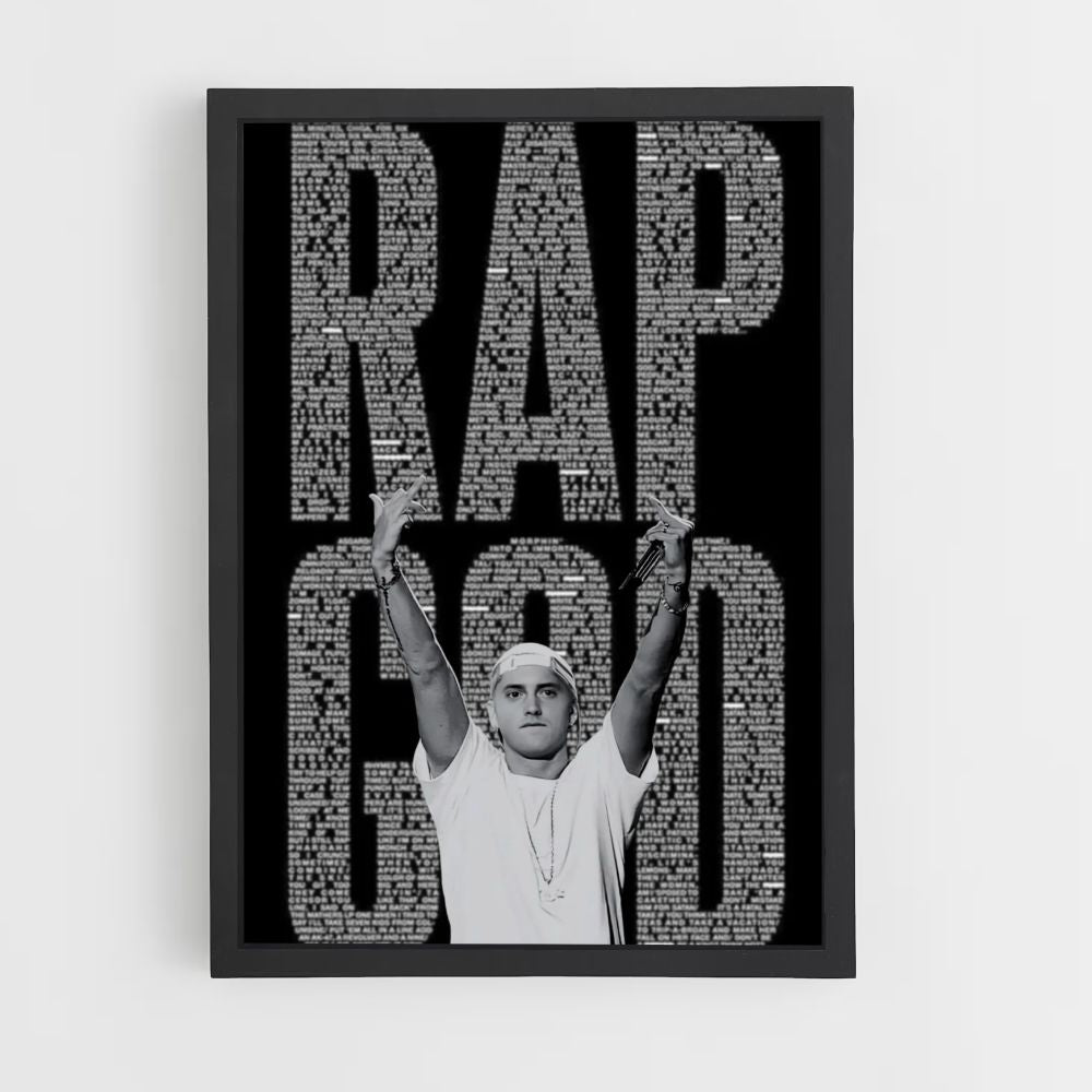 Poster Rapgod Eminem