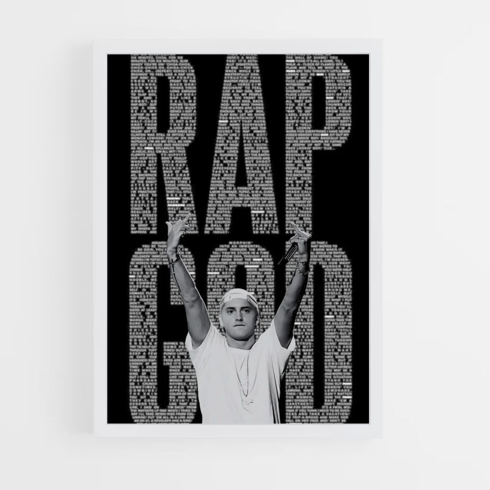 Poster Rapgod Eminem