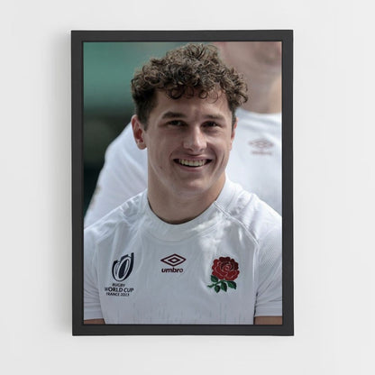 Engeland Rugby portret poster