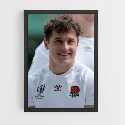 england-rugby-6 cadre Noir