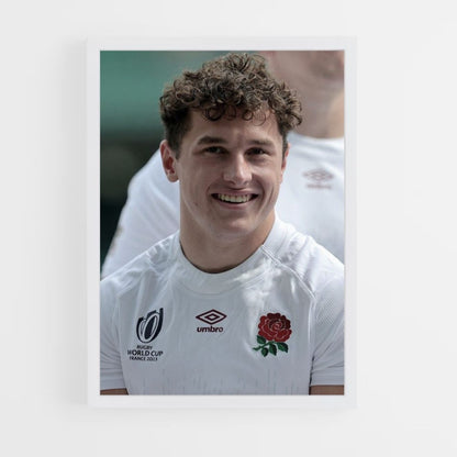 Engeland Rugby portret poster