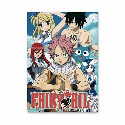 Poster Fairy Tail Ciel Bleu