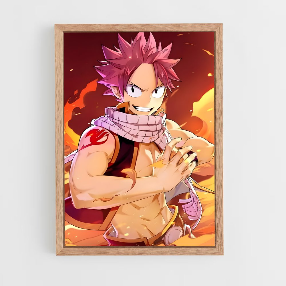 fairy-tail-5 cadre Bois clair