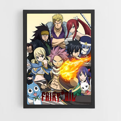 fairy-tail-8 cadre Noir