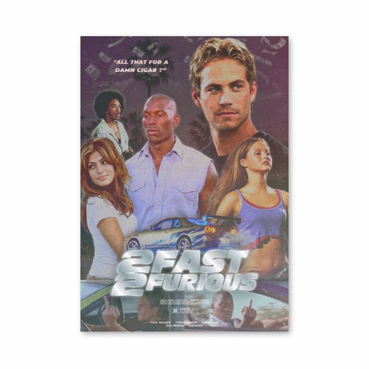 Poster 2 Fast 2 Furious Aesthetic