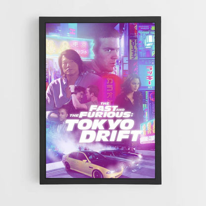 Poster Tokyo Drift Esthetisch