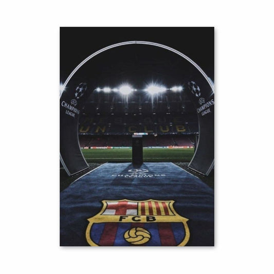 Affiche FC Barcelona Champions League