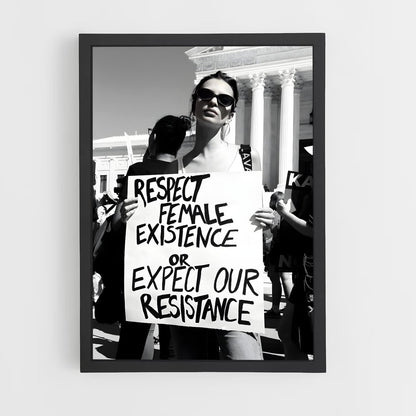 feminist-16 cadre Noir