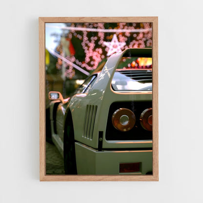 ferrari-5 cadre Bois clair