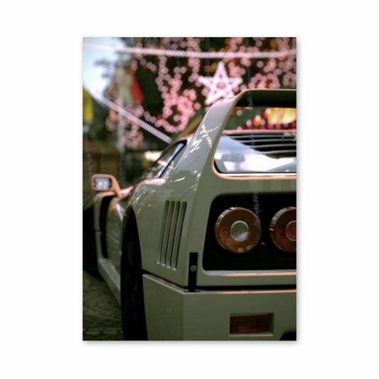 Affiche Ferrari F40