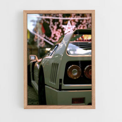 Affiche Ferrari F40