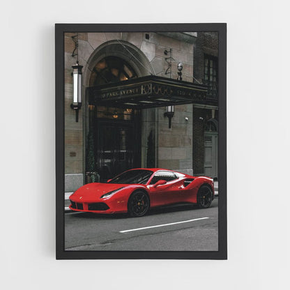 Affiche F488 rood