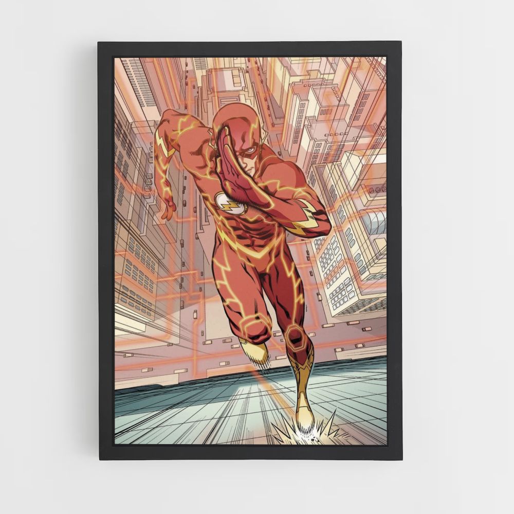 Flash-gebouwposter