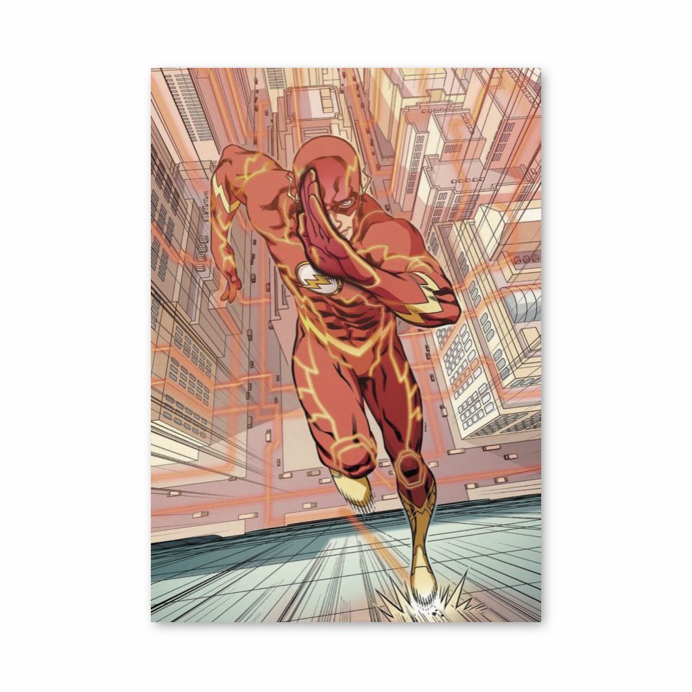 Flash-gebouwposter